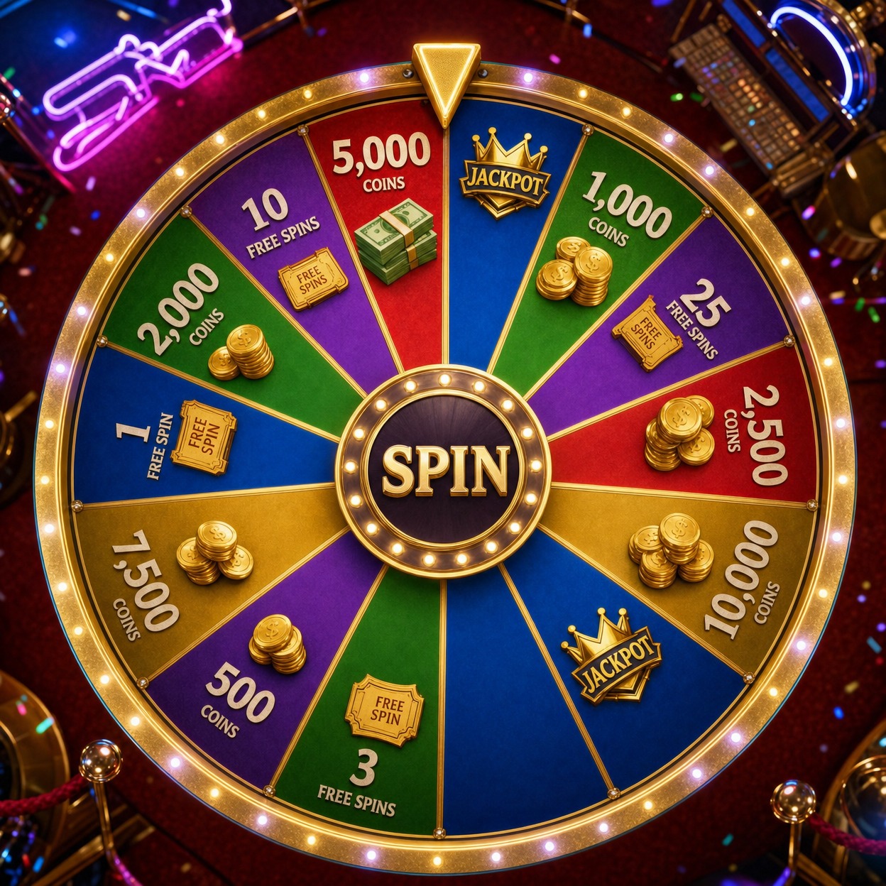 Spinning Wheel Game
